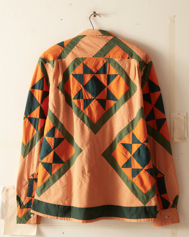Star Quilt Long Sleeve Shirt Shirts BODE New York
