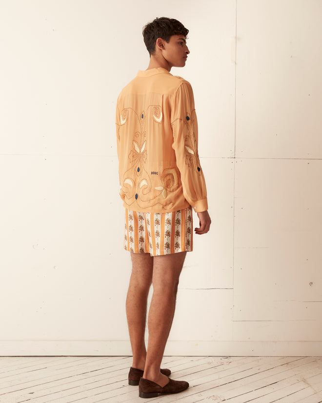 Striped Fruit Bowl Shorts SHORTS BODE New York