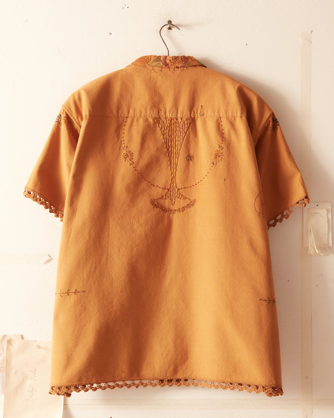 Summerina Petal Short Sleeve Shirt - XL/XXL