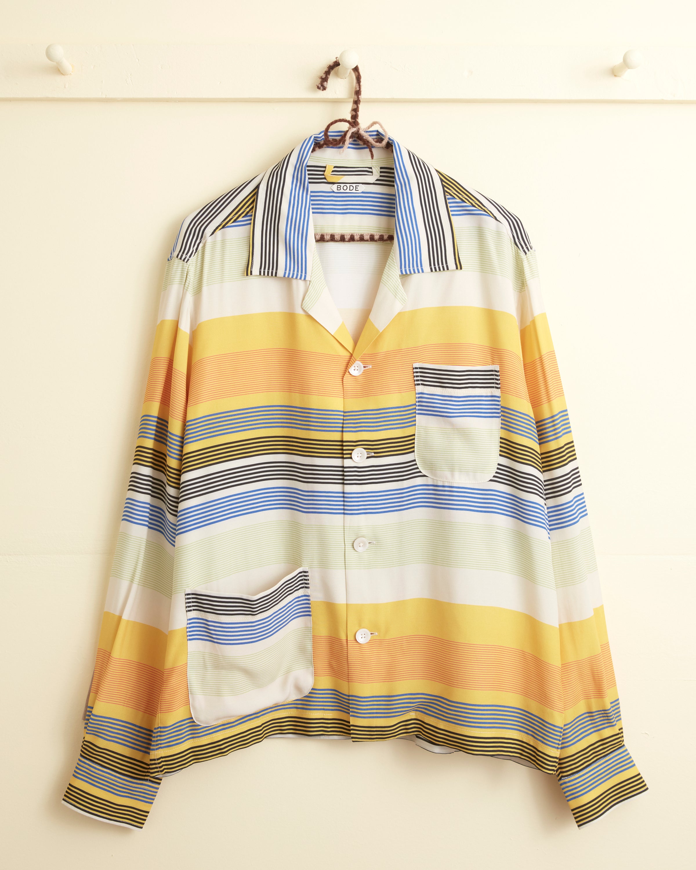 Sunset Stripe Long Sleeve Shirt – BODE