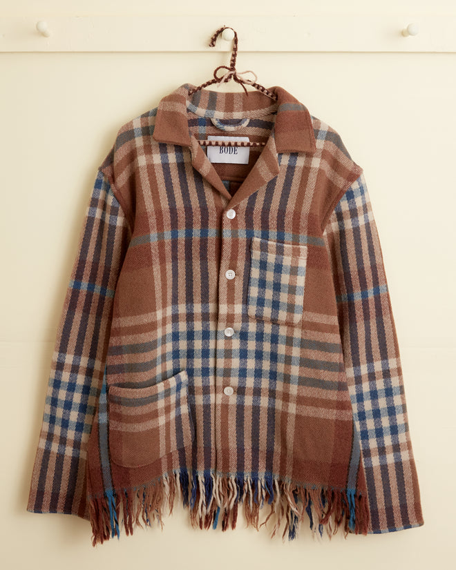 Swale Fringe Overshirt - M/L OOAK SHIRT BODE New York
