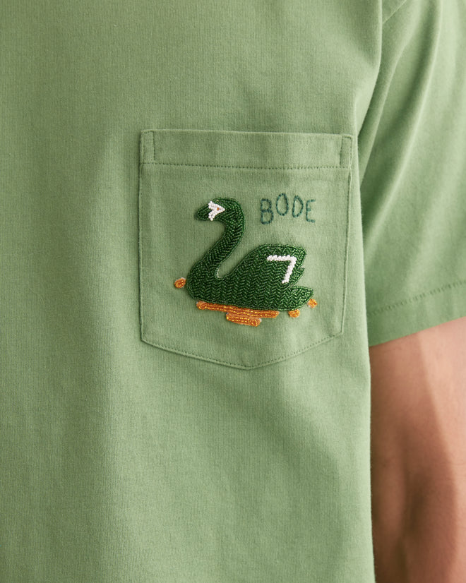 Swan Pocket Tee