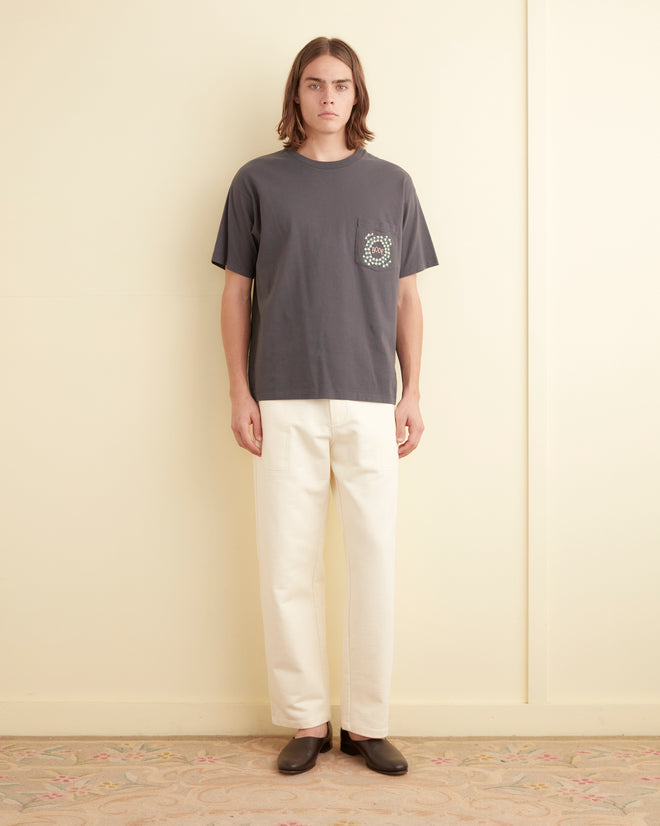 Sweatpants - Cream CUT AND SEW BODE New York