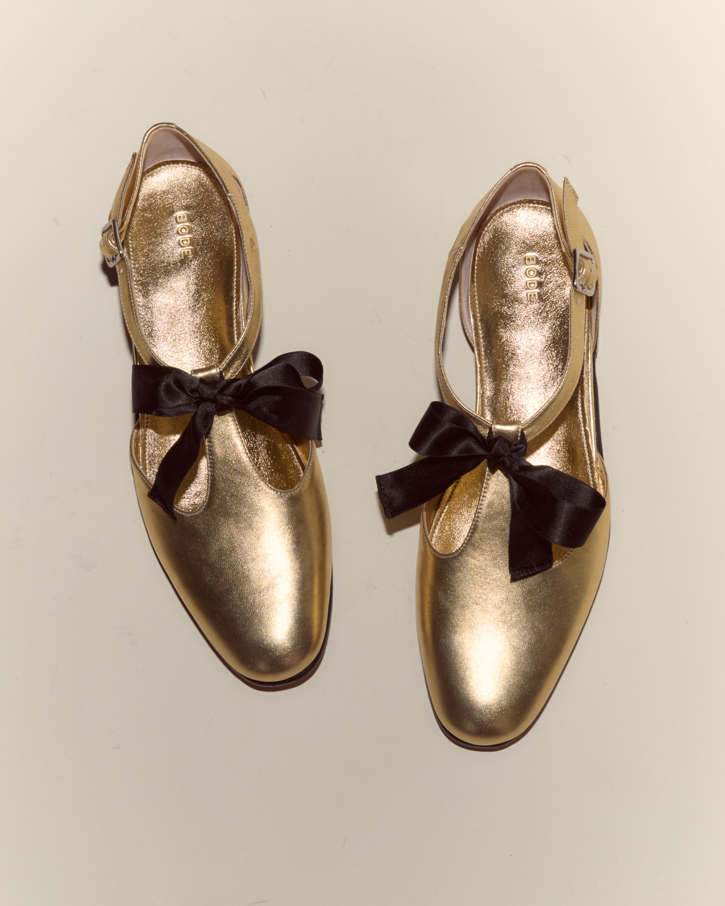 BODE/ボーディ/バレエシューズ Theater Shoes - Gold – BODE