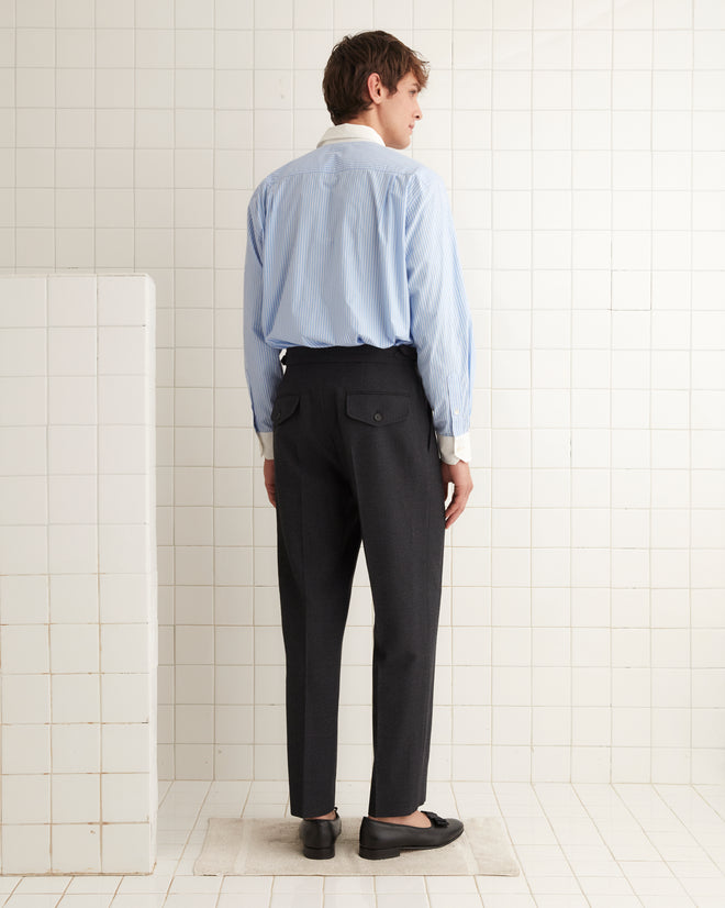 Thornproof Pleated Trousers MENS TROUSERS BODE New York