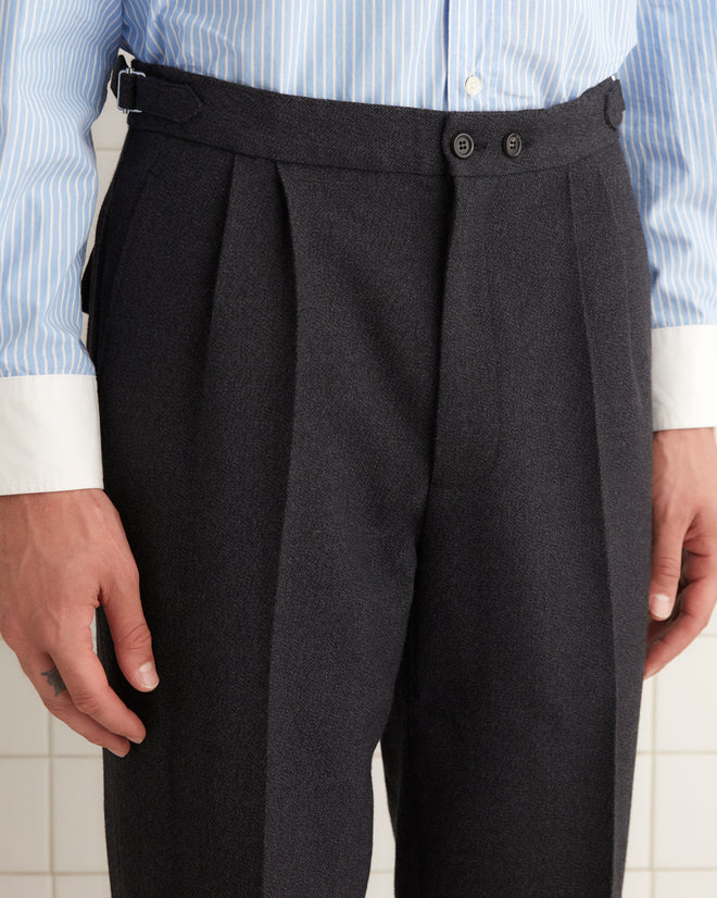 Thornproof Pleated Trousers MENS TROUSERS BODE New York
