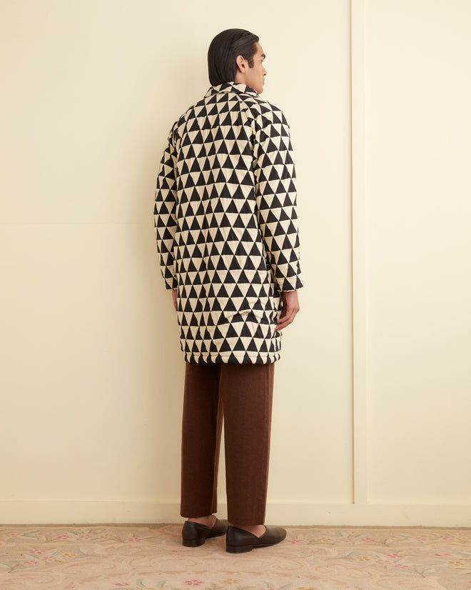 Thousand Pyramids Quilt Jacket OUTERWEAR BODE New York
