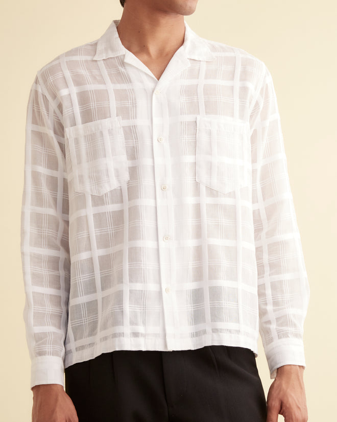 Tonal Plaid Long Sleeve Shirt SHIRT BODE New York