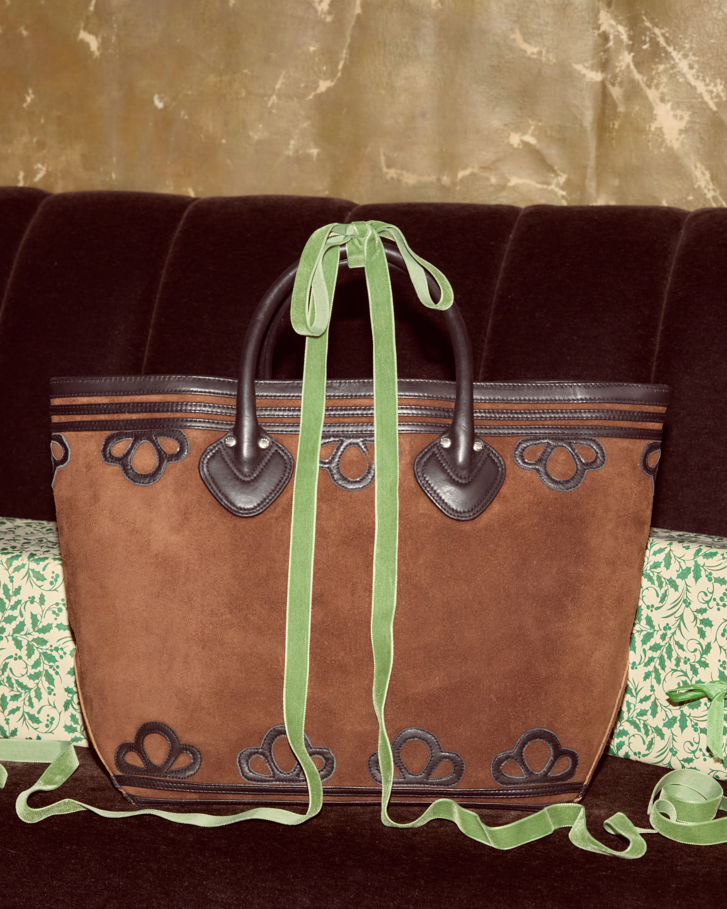 BODE トートバッグ Trefoil Tote - Brown – BODE