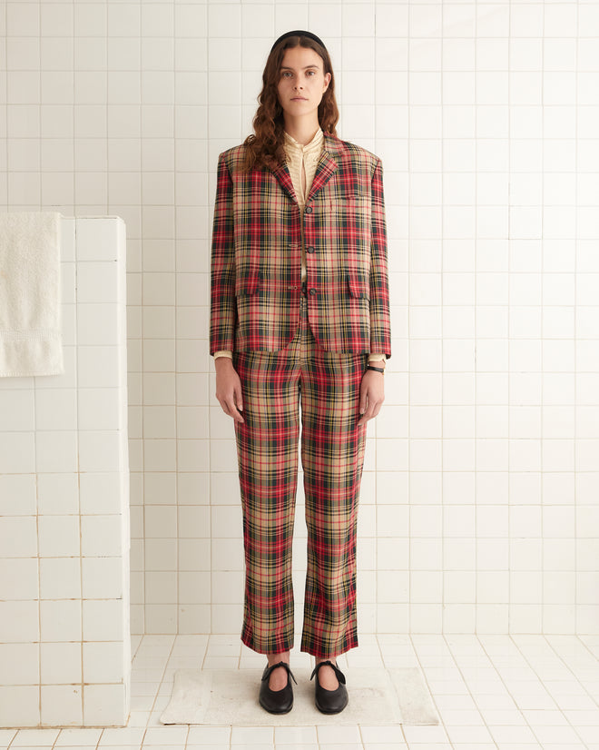 Truro Plaid Suit Jacket SUIT JACKETS BODE New York