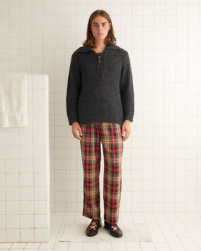 Truro Plaid Trousers TROUSERS BODE New York
