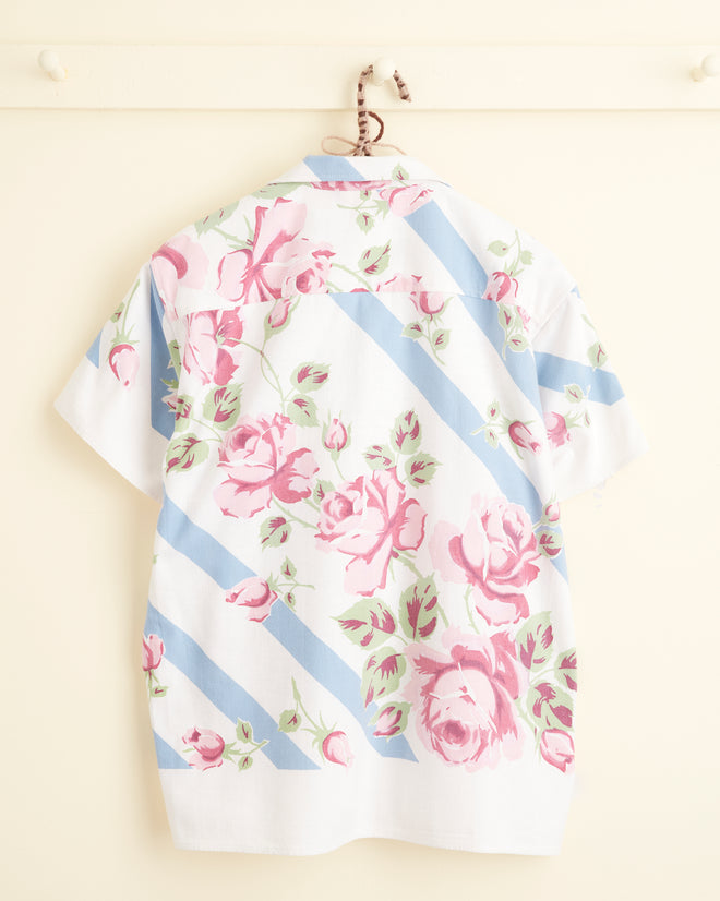 Tulip Side Stripe Shirt - S/M OOAK SHIRT BODE New York