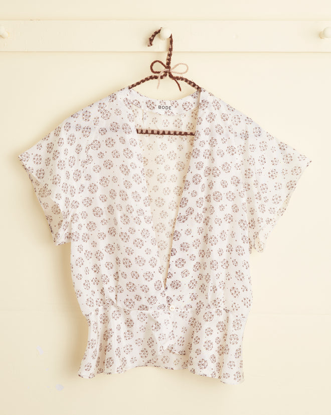 Tulip Stamp Top OOAK TOP BODE New York