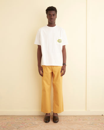 Twill Knolly Brook Trousers - Yellow