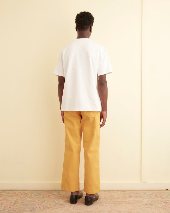 Twill Knolly Brook Trousers - Yellow MENS TROUSERS BODE New York