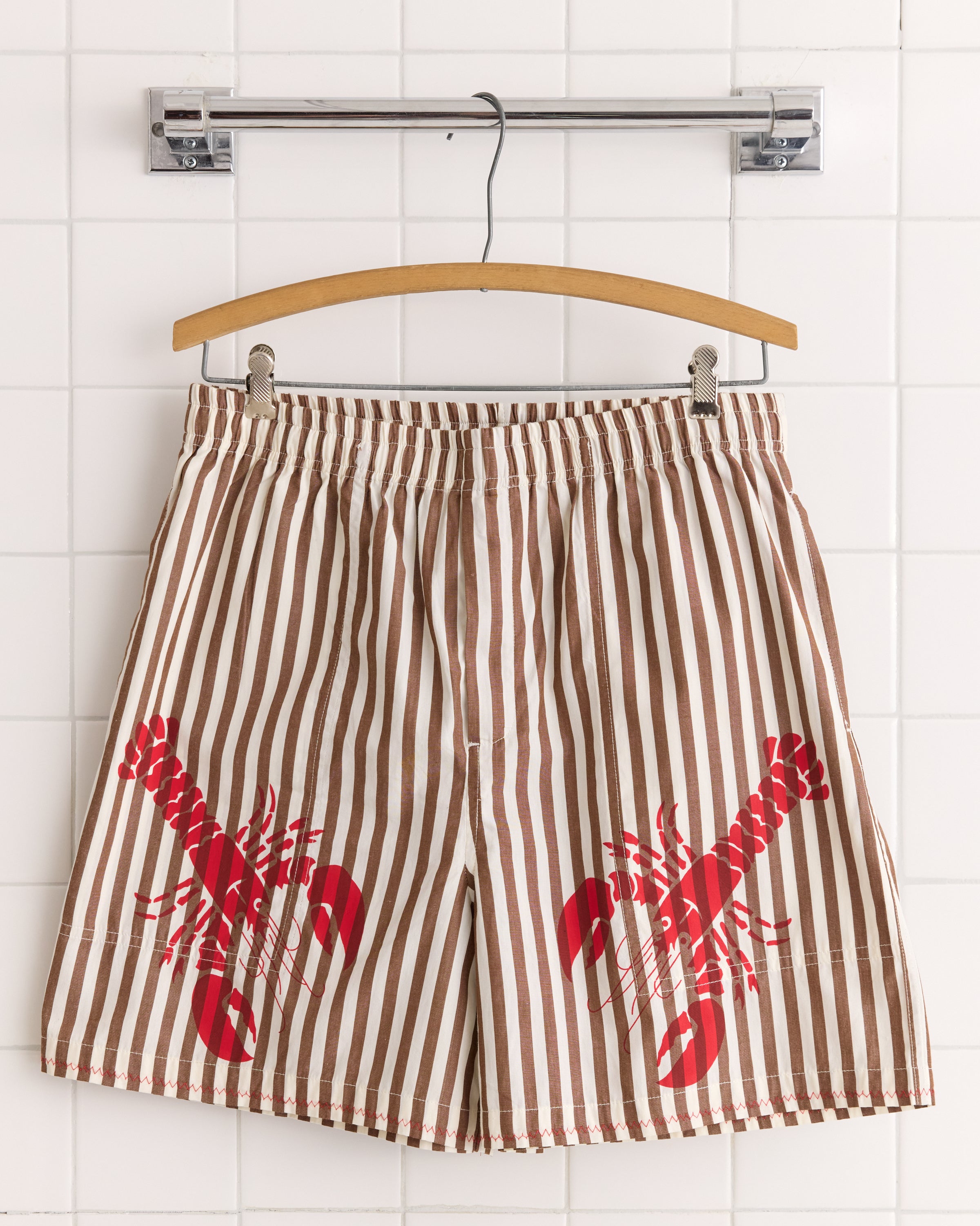 Lobster Stripe Shorts – BODE