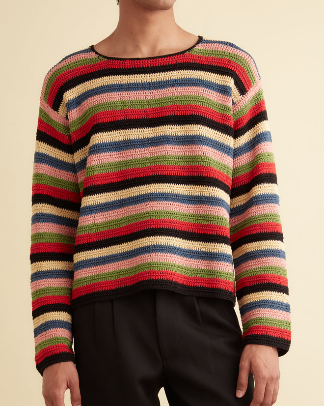 Village Stripe Pullover