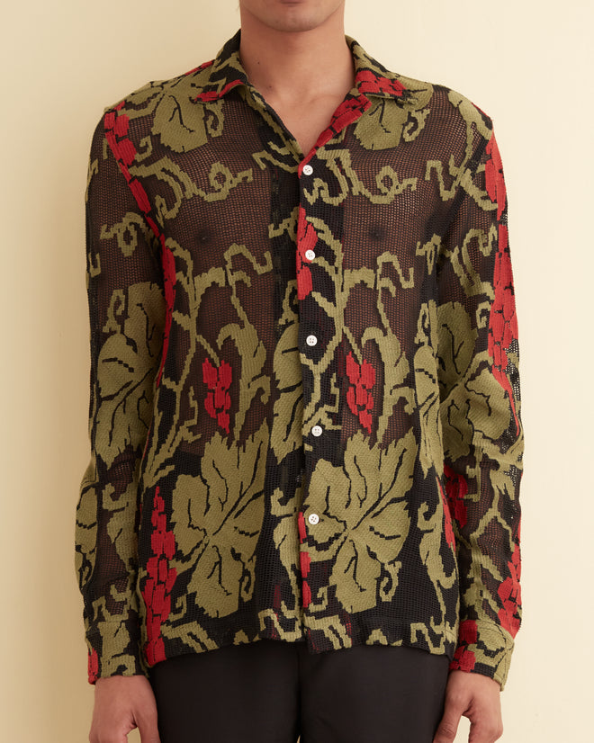 Vineyard Mesh Long Sleeve Shirt SHIRT BODE New York