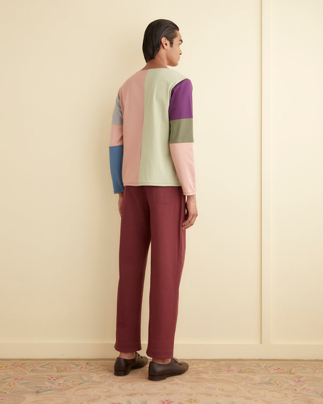 Vista Long Sleeve Shirt CUT AND SEW BODE New York