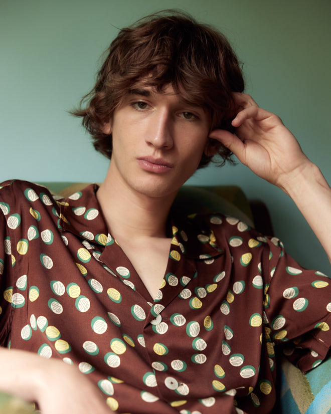 Bubble Dot Short Sleeve Shirt MENS SHIRTS BODE New York