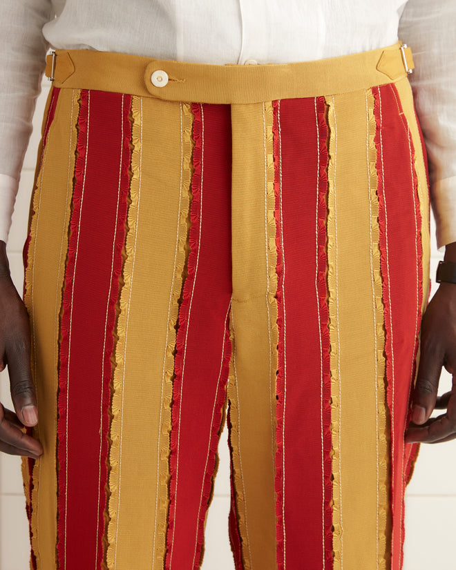 Winner's Sash Trousers MENS TROUSERS BODE New York