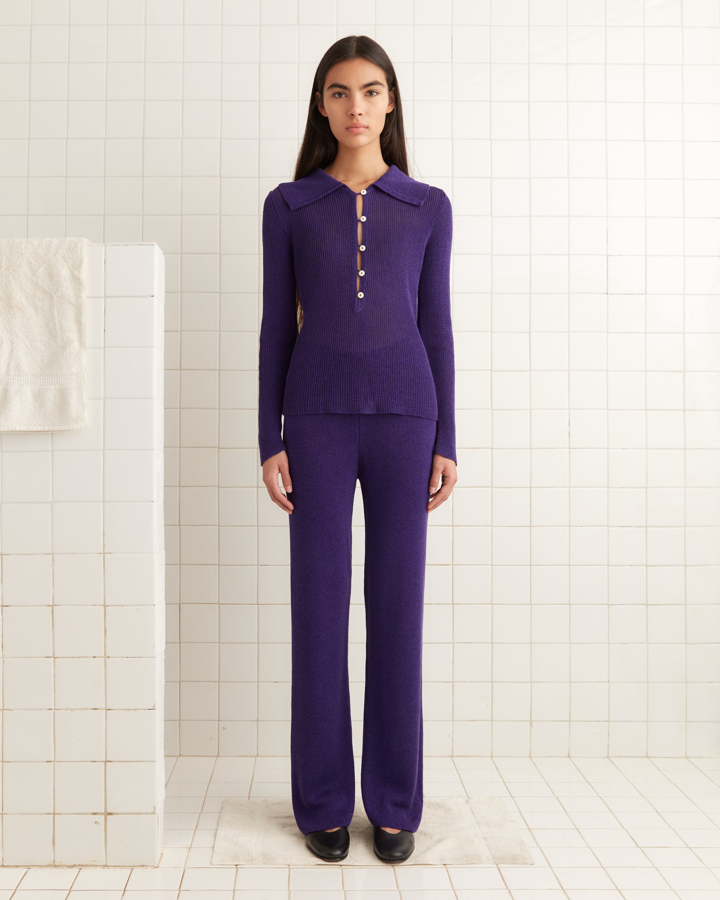 パンツ BODE Pantalone Quincy Joggers - Purple – BODE