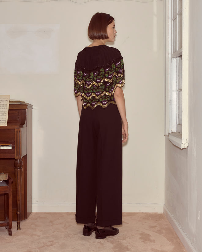 Beaded Carnegie Top