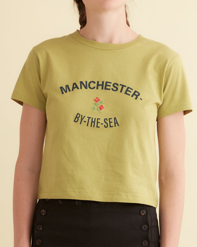 Manchester Tee WOMENS CUT AND SEW BODE New York