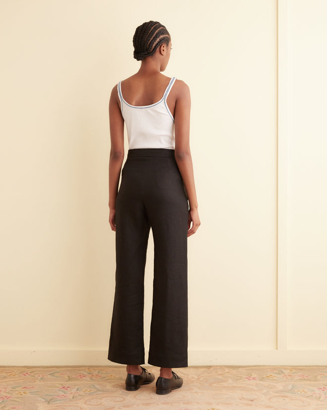 Embroidered Heron Tank WOMENS CUT AND SEW BODE New York