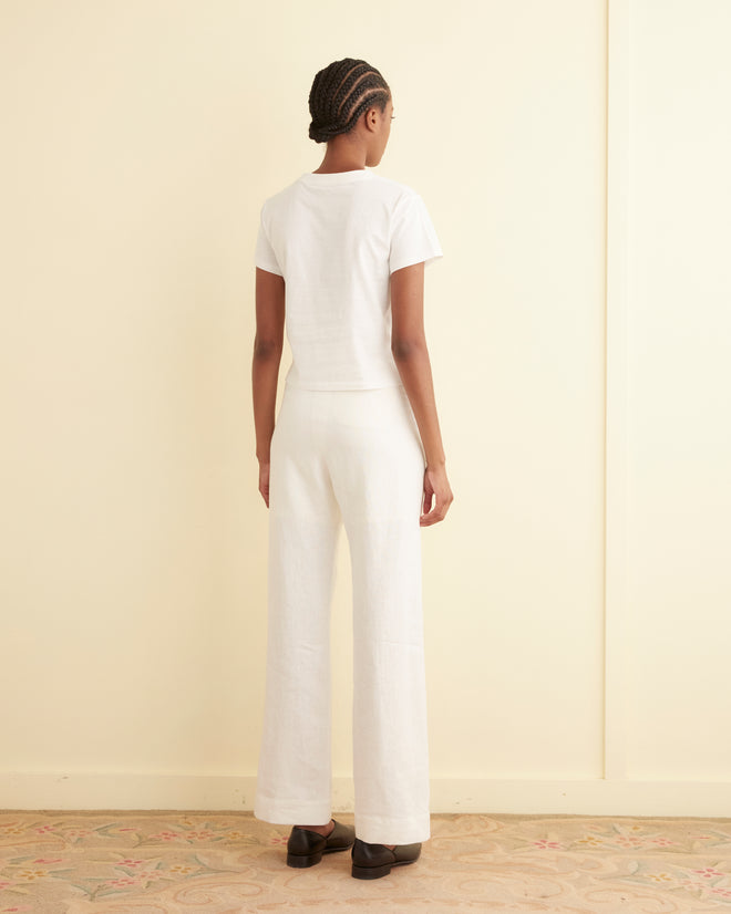 Twin Parakeet Tee WOMENS CUT AND SEW BODE New York