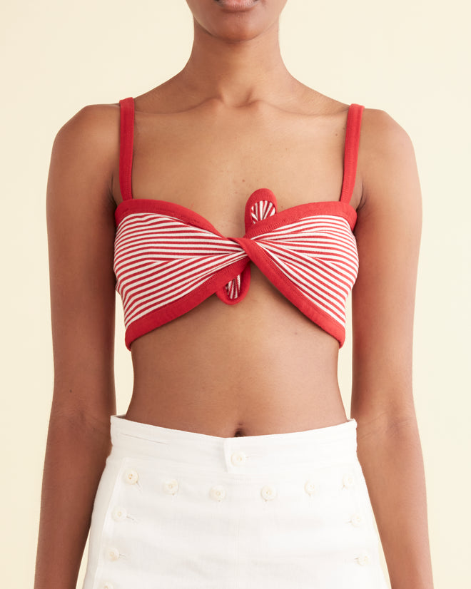 Revere Stripe Bra OTHER BODE New York