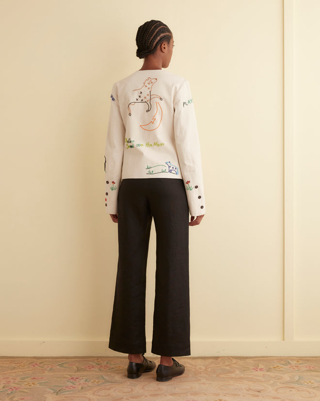 Beaded Nursery Rhyme Jacket WOMENS JACKETS BODE New York