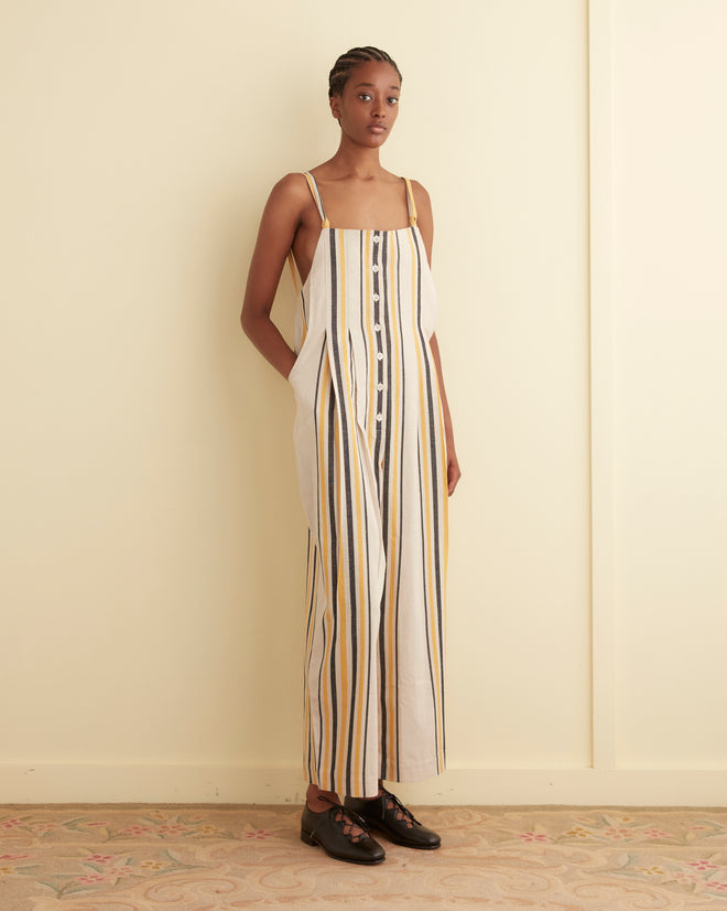 Namesake Stripe Jumpsuit WOMEN JUMPSUIT BODE New York