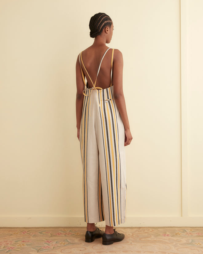 Namesake Stripe Jumpsuit WOMEN JUMPSUIT BODE New York