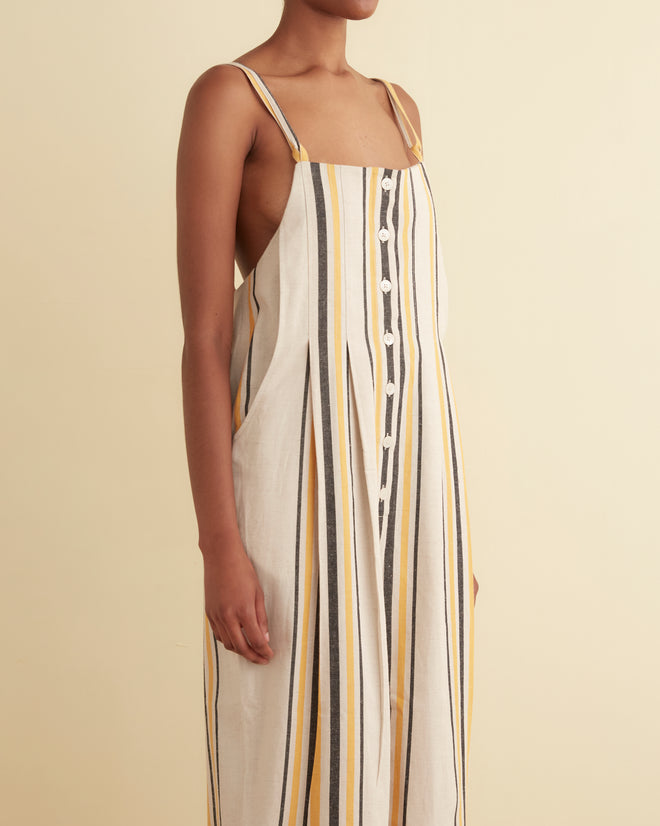 Namesake Stripe Jumpsuit WOMEN JUMPSUIT BODE New York