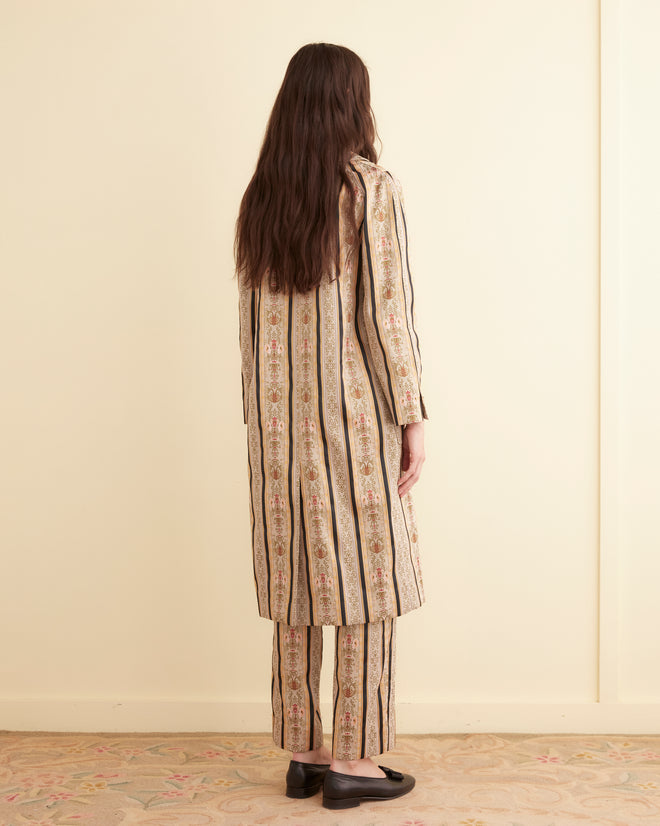 Floret Brocade Coat WOMENS OUTERWEAR BODE New York