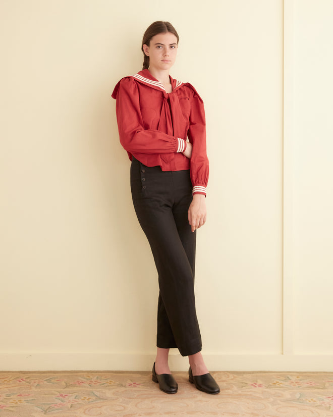 Seafarer Shirt - Red SHIRTS BODE New York