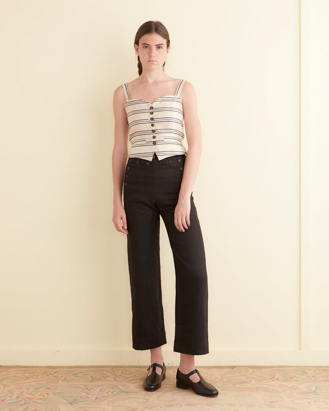 Antique Stripe Top WOMENS TOPS BODE New York