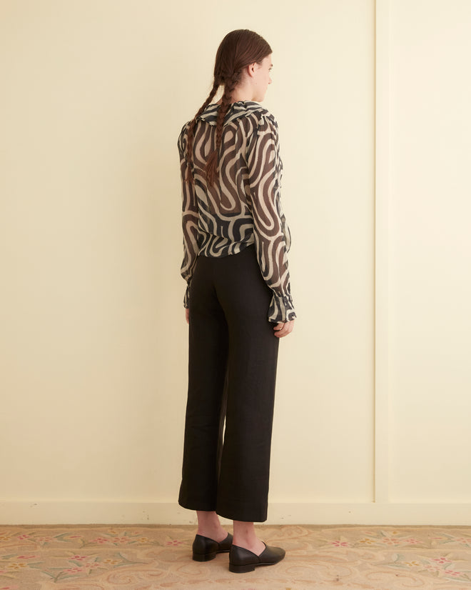Comber Print Blouse WOMENS TOPS BODE New York