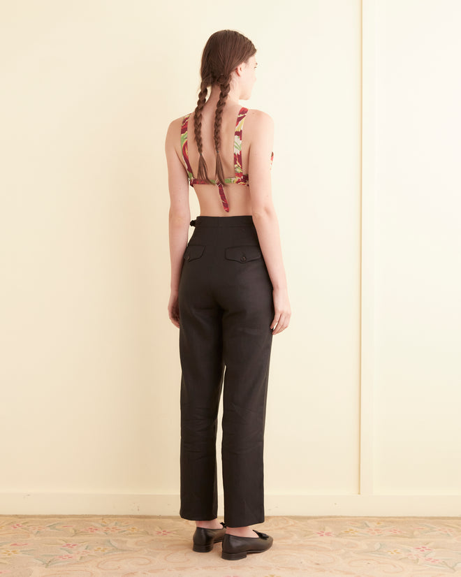 Kopper Hibiscus Bra UNDERPINNINGS BODE New York