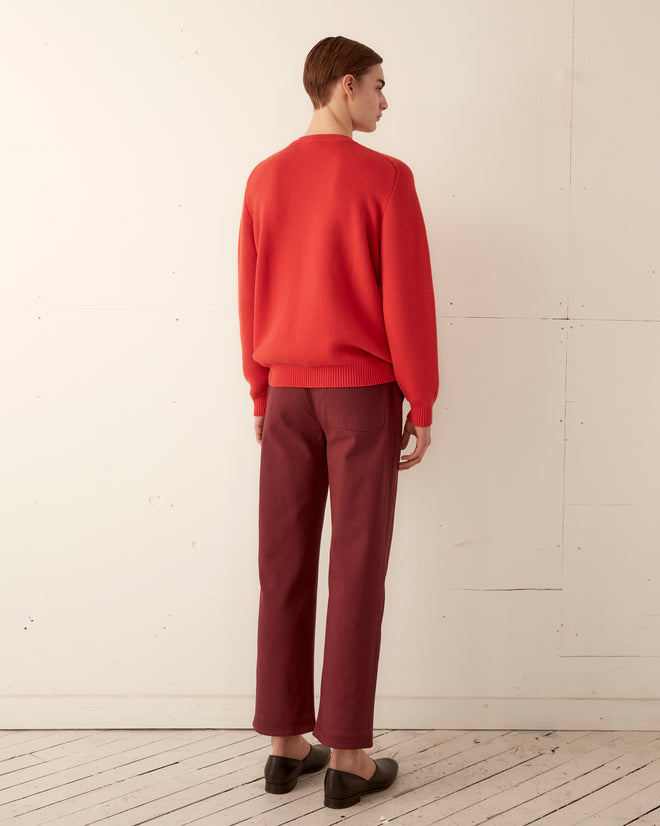 Another Beer Sweater - Orange KNITWEAR BODE New York