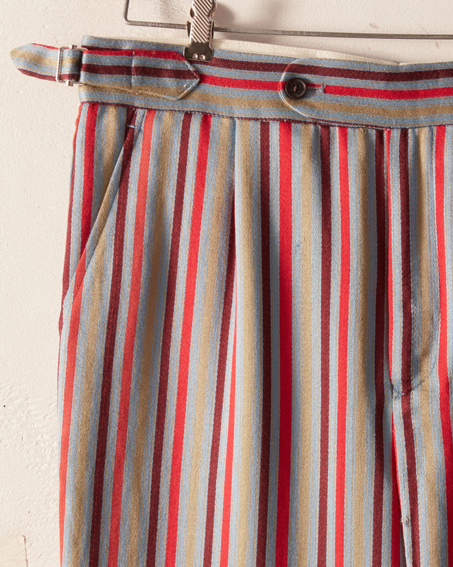 Beaujolais Stripe Trousers - 32 OOAK TROUSERS BODE New York