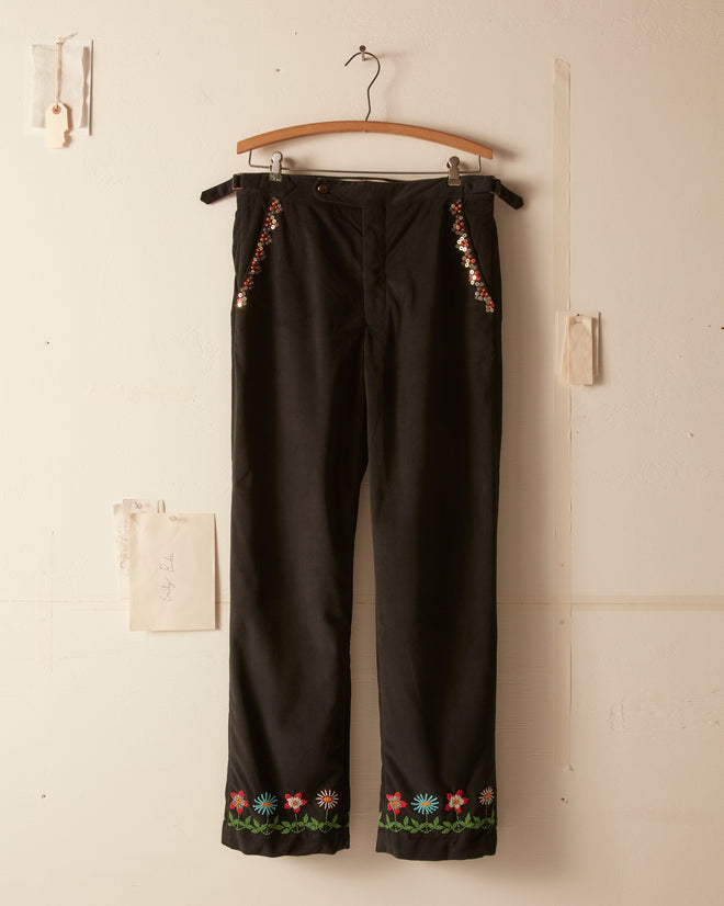 Beaded Garden Vine Trousers TROUSERS BODE New York