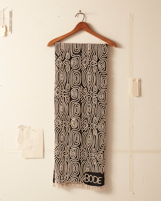 Beaded Ripple Scarf Accessories BODE New York