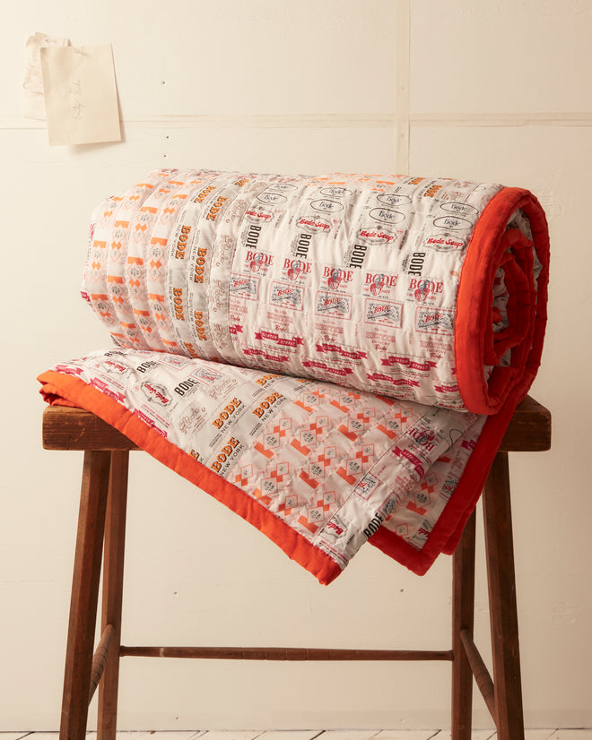 Clinton Street Label Quilt HOME BODE New York