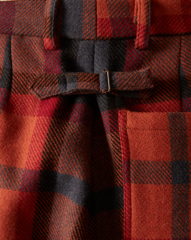 Clinton Street Plaid Trousers TROUSERS BODE New York