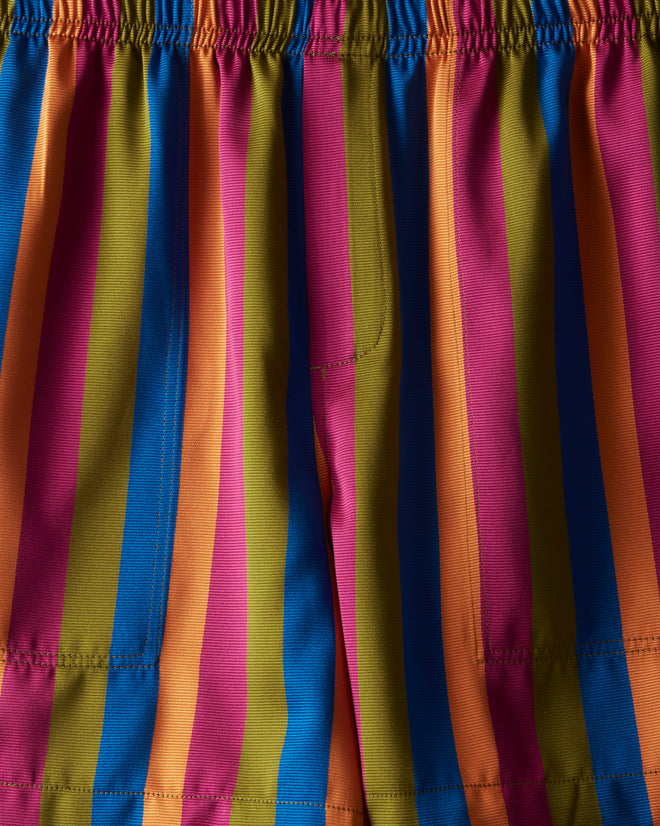 Club Stripe Rugby Shorts SHORTS BODE New York