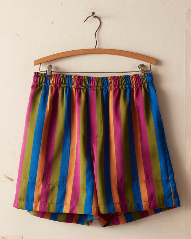 Club Stripe Rugby Shorts SHORTS BODE New York