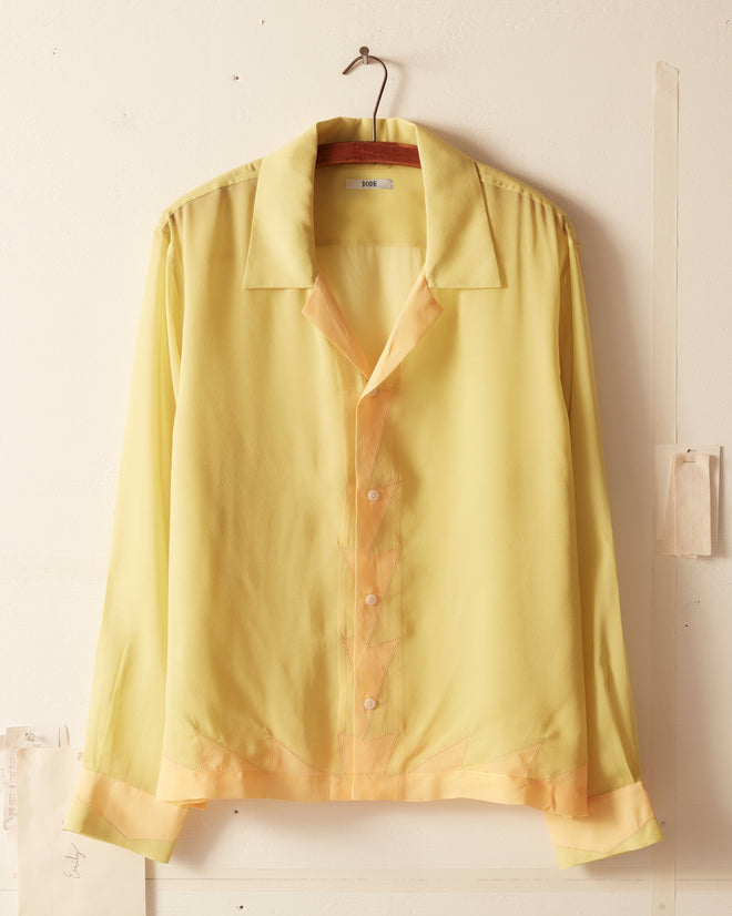 Deco Zig-Zag Long Sleeve Shirt SHIRT BODE New York