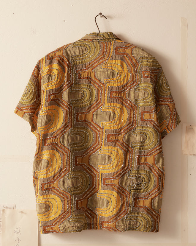 Disco Tinsel Short Sleeve Shirt SHIRT BODE New York